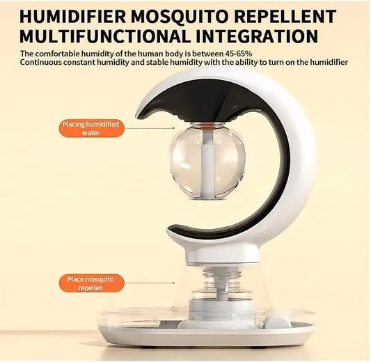 3-in-1 Humidifier Mosquito Repellent Desk Lamp