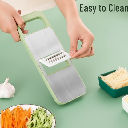 5-in-1 Vegetable Slicer & Grater – Multi-Blade Mandoline