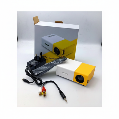 YG300 Pro Mini LED Projector with box and accessories