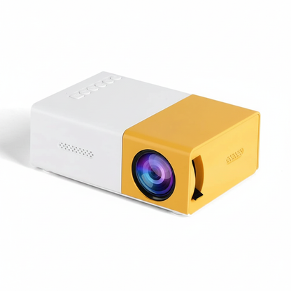 YG300 Pro Mini LED Projector side angle view