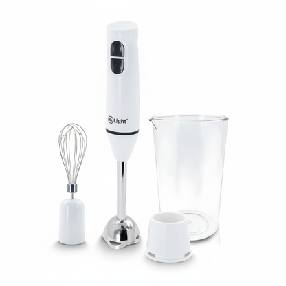 3-in-1 Hand Blender – 200W Motor, 2 Speed Settings, Stainless Steel Blades