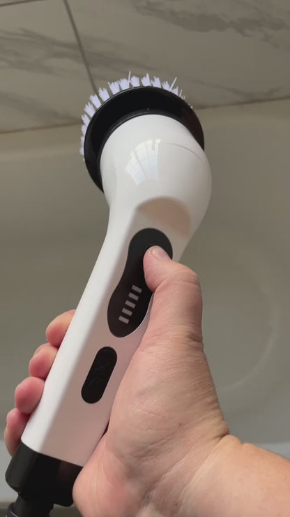 Electric Spin Scrubber – 9-in-1 Cordless Cleaning Brush with Extendable Handle