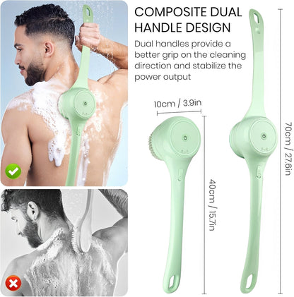 5-in-1 Electric Body Bath Brush – 12000 RPM | 5 Brush Heads | Rechargeable