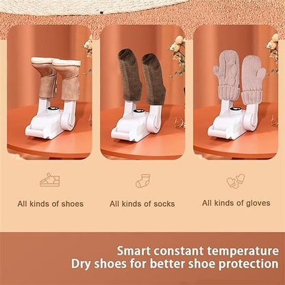 Changhong Electric Shoe Dryer – Intelligent Constant Temperature, 120-Min Timer, Foldable