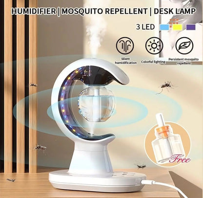 3-in-1 Humidifier Mosquito Repellent Desk Lamp