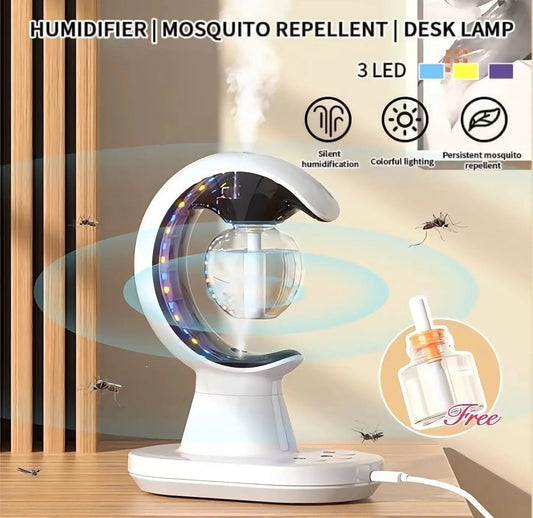3-in-1 Humidifier Mosquito Repellent Desk Lamp
