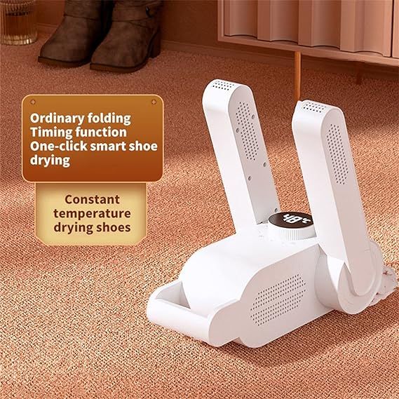 Changhong Electric Shoe Dryer – Intelligent Constant Temperature, 120-Min Timer, Foldable