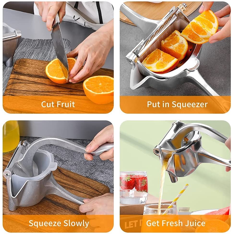 Manual Fruit Juicer – Heavy Duty Aluminium Press