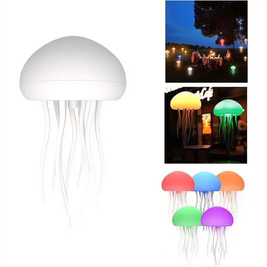Jellyfish LED Mood Light – RGB Color Changing Night Lamp