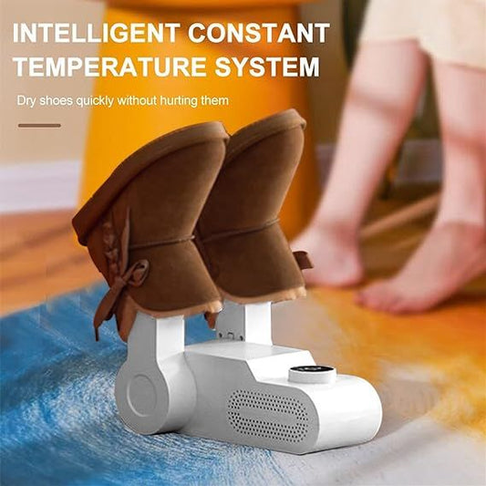 Changhong Electric Shoe Dryer – Intelligent Constant Temperature, 120-Min Timer, Foldable