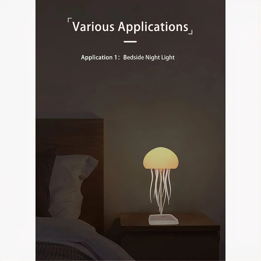 Jellyfish LED Mood Light – RGB Color Changing Night Lamp