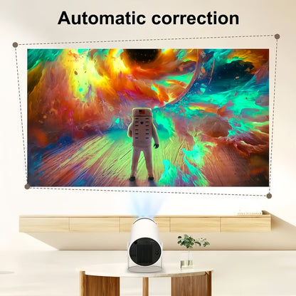 HY300 PRO Portable Projector – 4K Support | 200 ANSI Lumens | WiFi 6 | BT 5.0 | Android