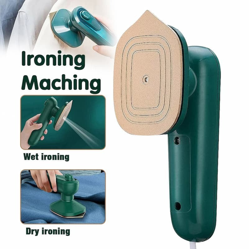 Portable Mini Iron with Spray – Dry & Wet Ironing