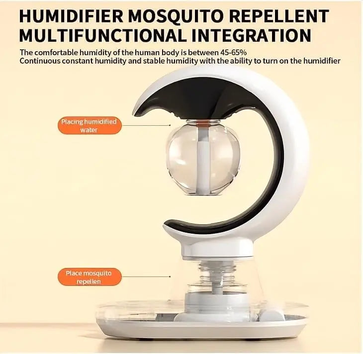 3-in-1 Humidifier Mosquito Repellent Desk Lamp